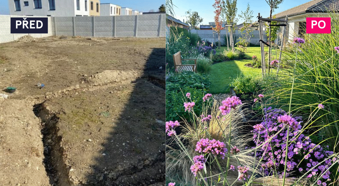 Studenti zahrady pred a po 1
